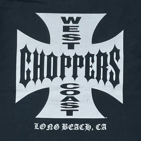 WEST COAST CHOPPERS IRON CROSS LONG BEACH CA SS LARGE 6698