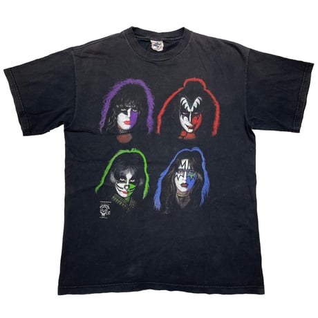 KISS 1996 MEMBER FACE TEE BLACK XL 3233