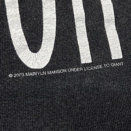 MARILYN MANSON 2003 GROTESK BURLESK XL 3124