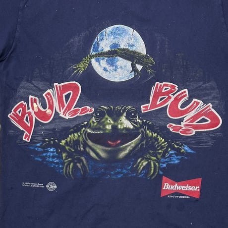 Budweiser 1995 BUD... BUD... FROGS THIS BUD'S FOR YOU NAVY FITS LARGE 2720