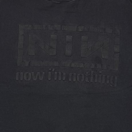 NINE INCH NAILS NOW I'M NOTHING 3D PRINT HANES XL 2233