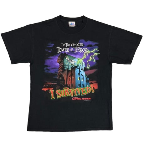 DISNEY VINTAGE The Twilight Zone TOWER OF TERROR LARGE 4245