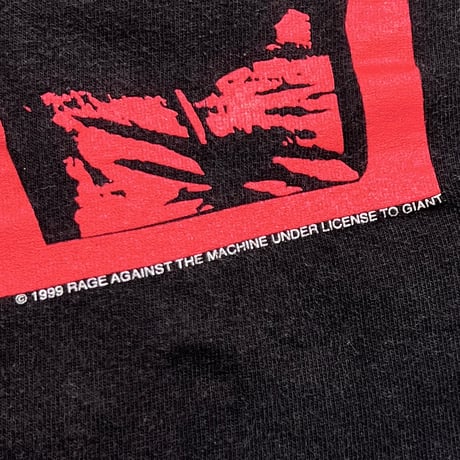 RAGE AGAINST THE MACHINE 1999 MEMBERS SILHOUETTE GIANT XL 6303
