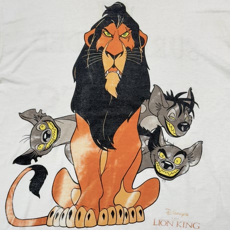 DISNEY VINTAGE THE LION KING I'M SURROUNDED BY IDIOTS WHITE FITS XL 2538