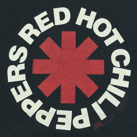 RED HOT CHILI PEPPERS CIRCLE LOGO BLACK ARTIMONDE FITS XL 6521