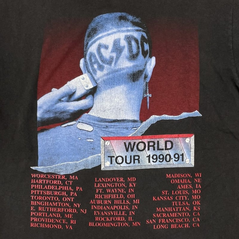 AC/DC THE RAZORS EDGE WORLD TOUR 1990-91 BROCKU