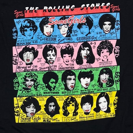 ROLLING STONES SOME GIRLS THE NORTH AMERICAN TOUR 1989 FITS LARGE 2944