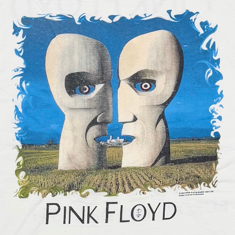 PINK FLOYD 1994 EUROPEAN TOUR DIVISION BELL WHI