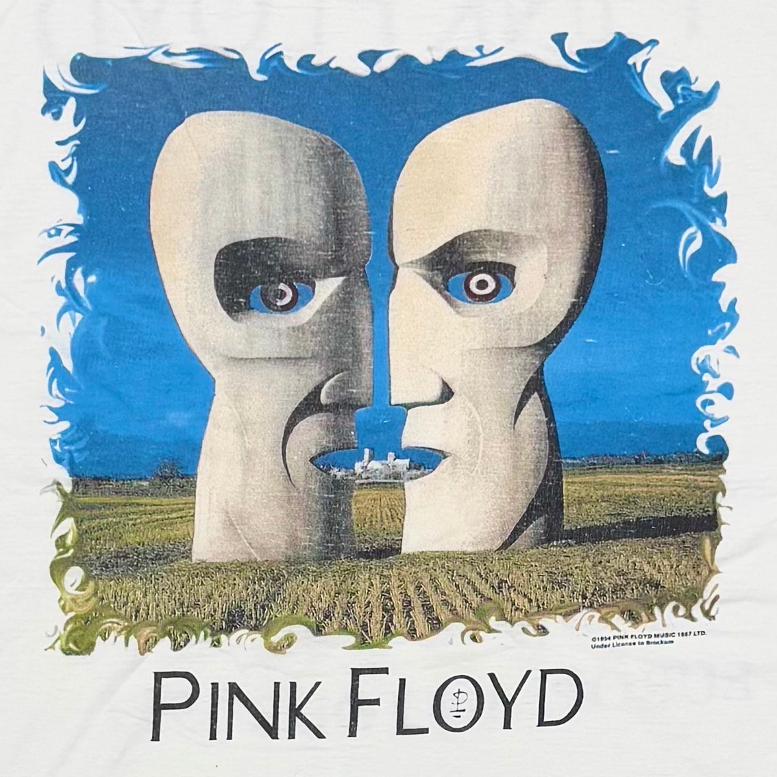 PINK FLOYD 1994 EUROPEAN TOUR DIVISION BELL WHI