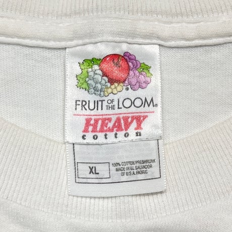 Slipknot 2002 MEMBER DOUBLESIDE WHITE FRUIT OF THE LOOM XL 2687