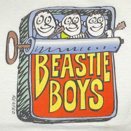 BEASTIE BOYS REBFRO WHITE GILDAN XL 4409