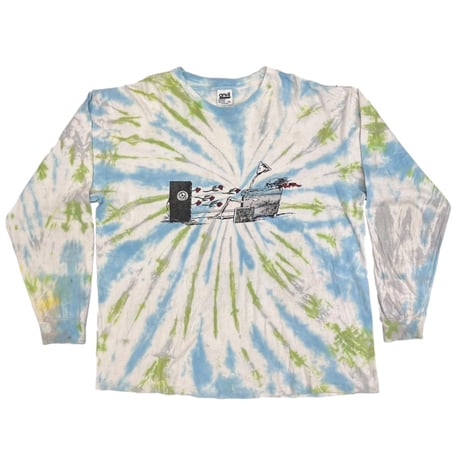 GRATEFUL DEAD MAXELL PARODY LS IS IT LIVE... OR IS IT DEAD? TIEDYE ANVIL XL 2204