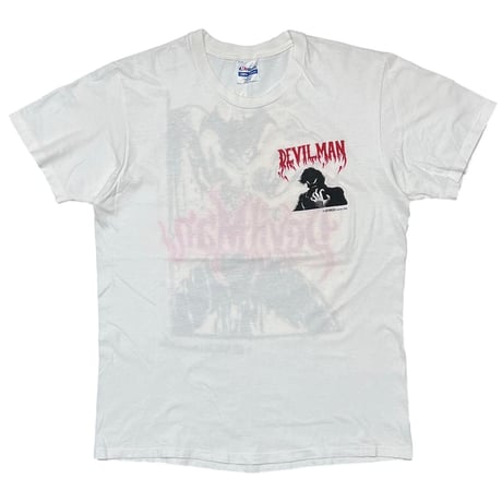 Devil Man GO NAGAI WHITE HANES LARGE 7712