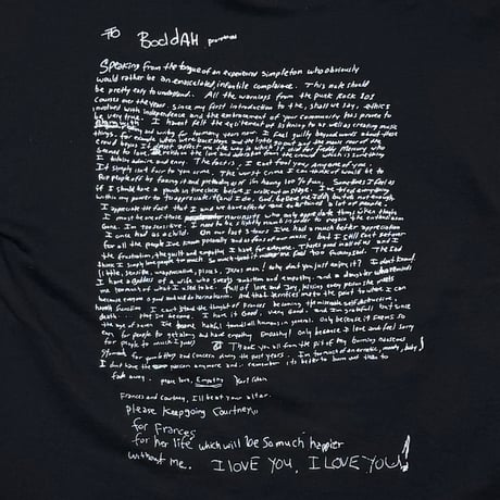 NIRVANA BUDDHIST BEATITUDE BOOTLEG NEW LINE 2000 SWEAT HOODIE XL 6569