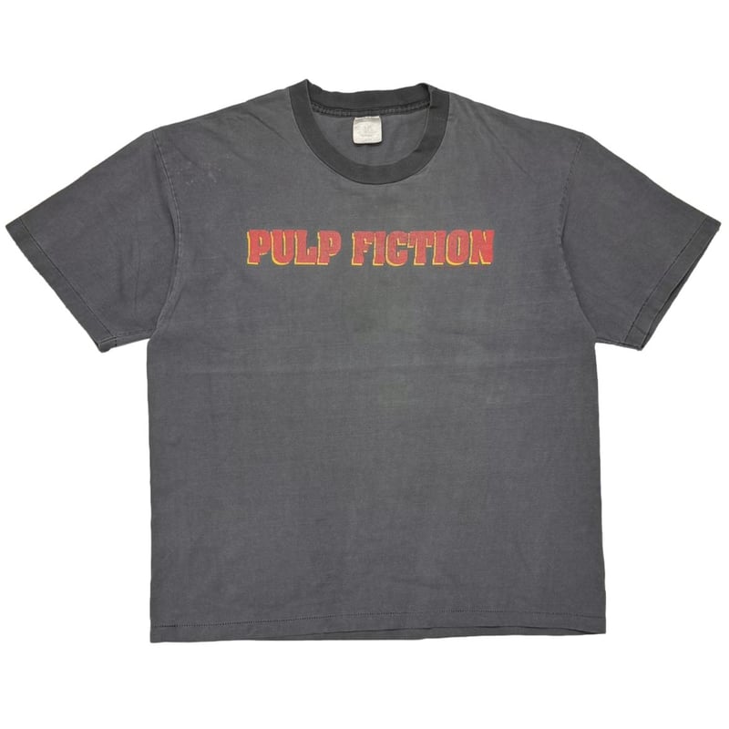 時雨　イベント限定カラー　ダブルシェル　Vヴィンテージロゴ PULP FICTION DOUBLE SIDE TEXT FADED BLACK WINTE