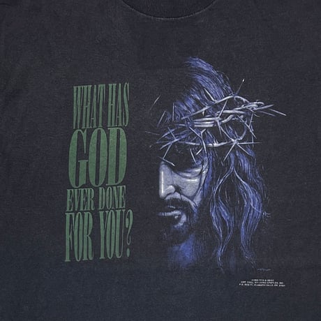 OLD&VINTAGE JESUS CHRIST 1993 WHAT HAS GOD EVER DONE FOR YOU ? DELTA LARGE 9292