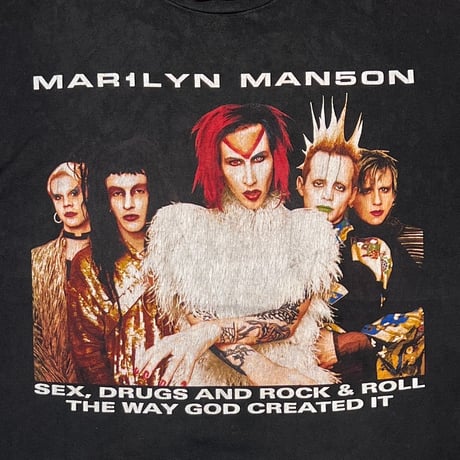 MARILYN MANSON 1990 ROCK IS DEAD TOUR WINTERLAND XL 9594