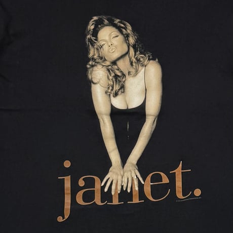 JANET JACKSON 1994-1995 TOUR BLACK FITS XL 6808