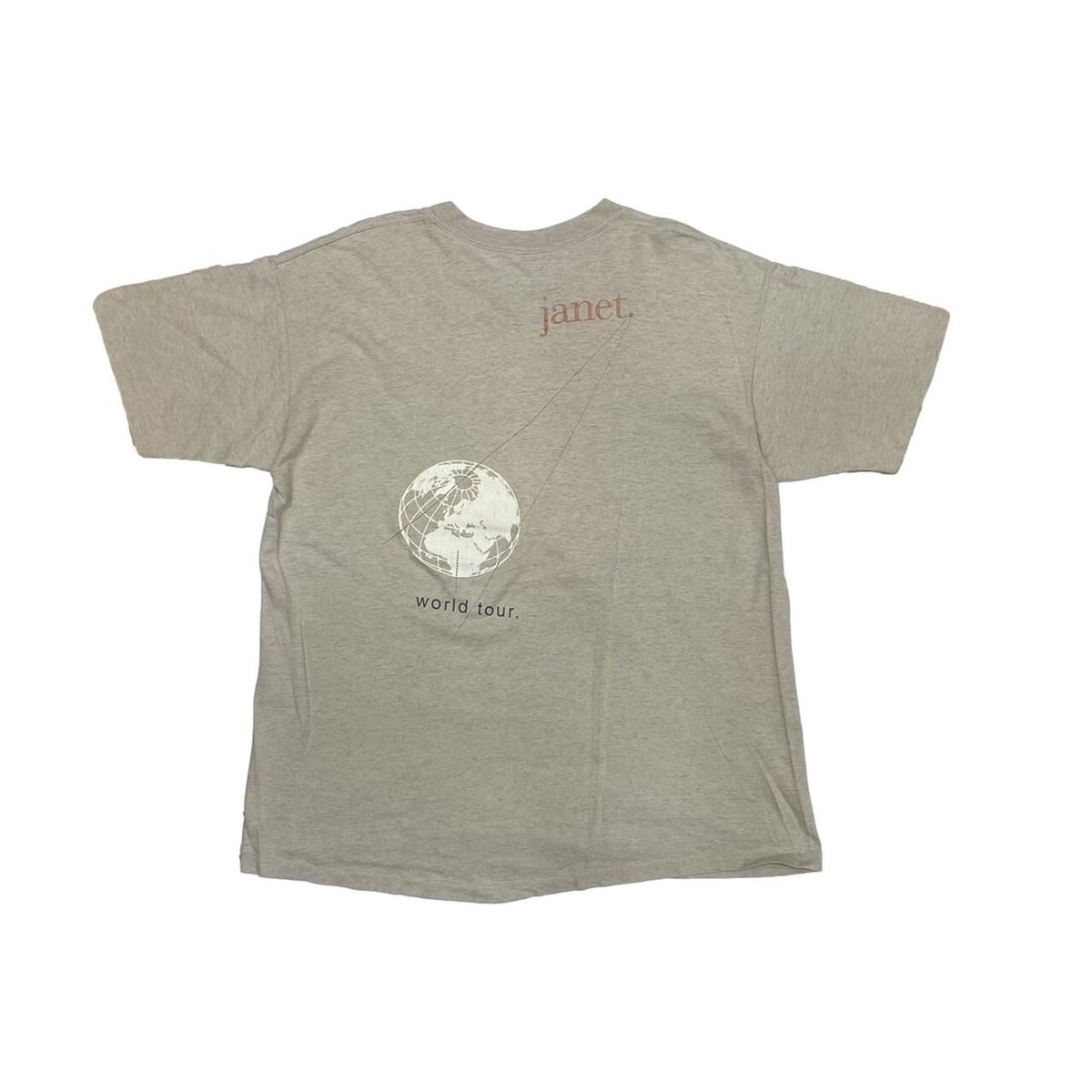 超美品 Janet Jackson World TourワールドツアーTシャツ Special !! 1993s Janet Jackson 