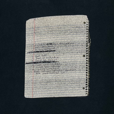 NIRVANA KURT COBAIN MEMORIAL 2003 NOTE anvil XXL 1656