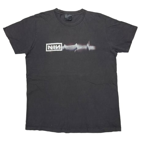 NINE INCH NAILS BOX LOGO WAVEFORM WILL YOU BITE THE HAND THAT FEEDS ? giant FITS LARGE 3993