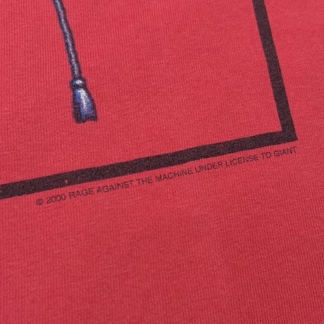 RAGE AGAINST THE MACHINE EMILIANO ZEPATA RED FITS XL 4088