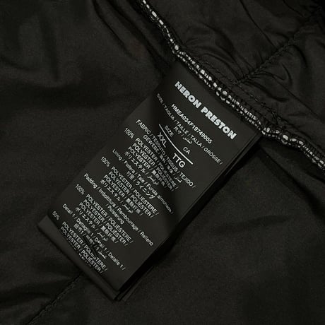 LAST OF STORE HERON PRESTON LOGO PATCH VARTICAL VEST BLACK XXL 1876