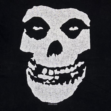 MISFITS 2001 SKULL MONOCHROME DOUBLE SIDE FITS XL 4954