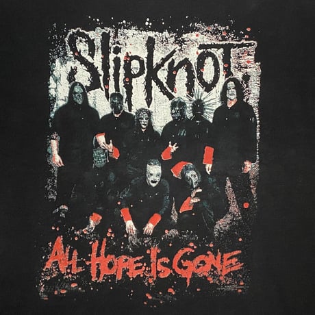SLIPKNOT ALL HOPE IS GONE MEMBERS PHOTO FITS LARGE 3329