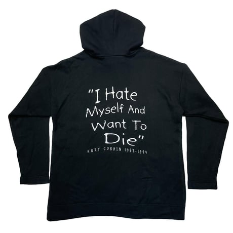 NIRVANA KURT COBAIN MEMORIAL HOODED SWEATSHIRT FITS XL 3658