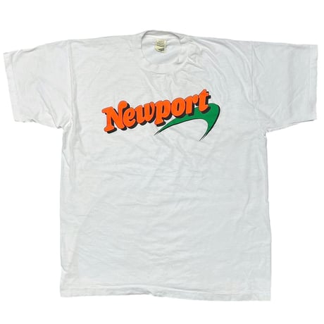 NewPort ORANGE GREEN LOGO SCREEN STARS XL 4305