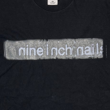 NINE INCH NAILS 1998 LOGO LS FRUIT OF THE LOOM XL 8969