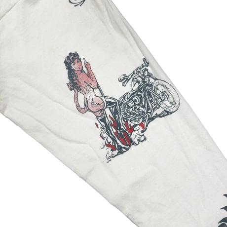 DENNIS RODMAN TATTOO LS WHITE XL 6933
