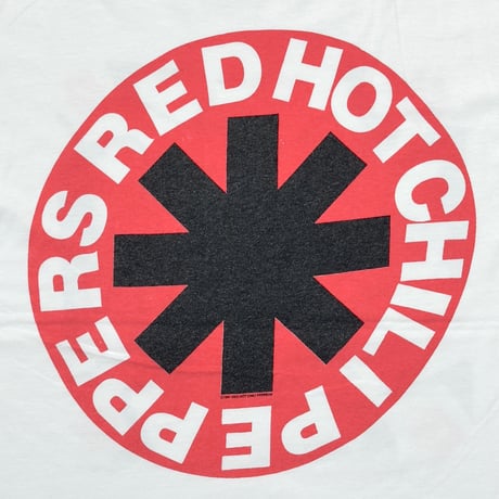 RED HOT CHILI PEPPERS Y2K BLOOD SUGAR SEX MAGIK WHITE anvil LARGE 6603
