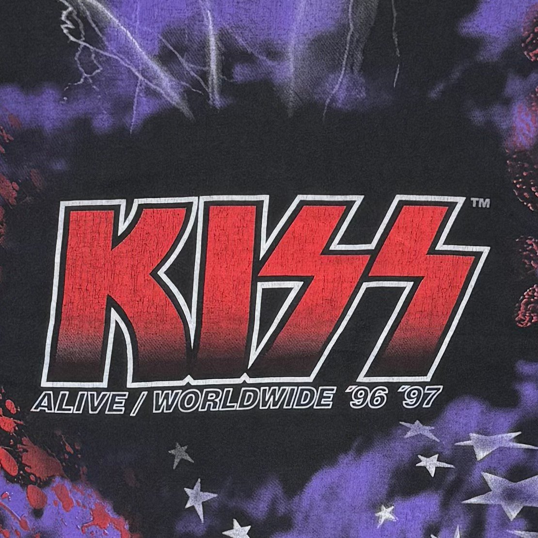 KISS ALIVE WORLD WIDE 96 97 SBW XL 8776 | great