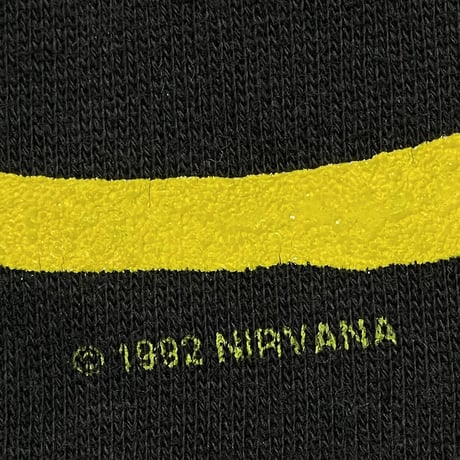 NIRVANA 1992 SMILE HOODED SWEATSHIRT XL 1781