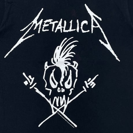 METALLICA TAGGING SKULL NOWHERE ELSE TO ROAM EUROPE '93 FITS M-L 9810