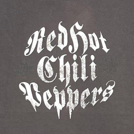 RED HOT CHILI PEPPERS OLD ENGLISH LOGO ANVIL MEDIUM 3598