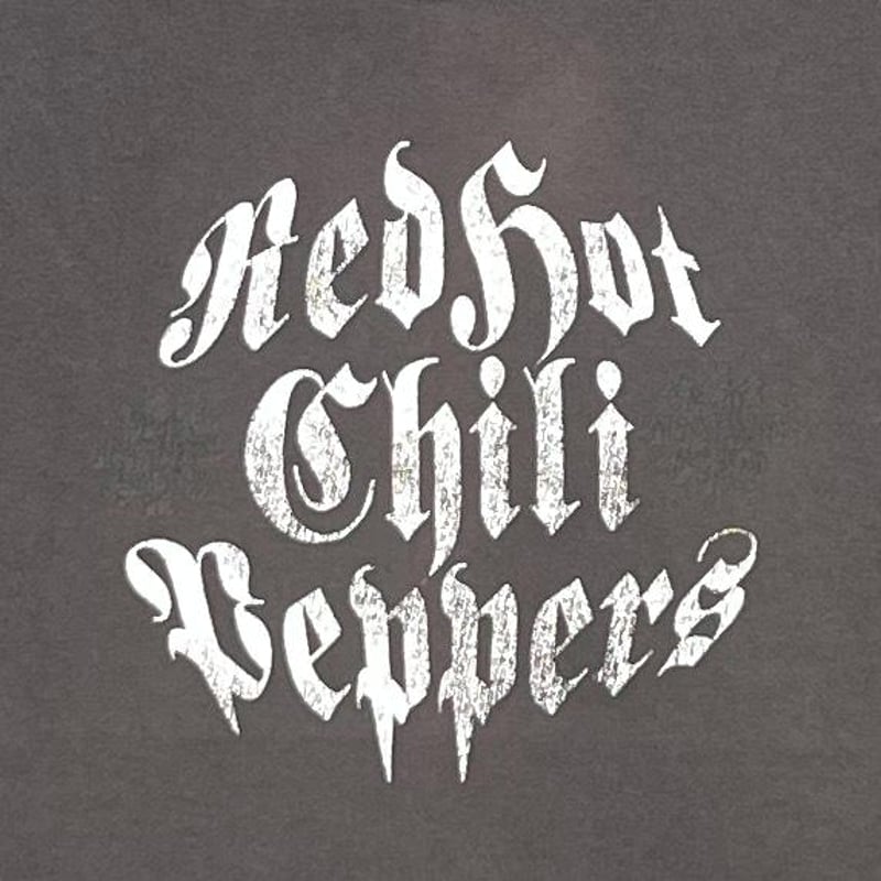 RED HOT CHILI PEPPERS OLD ENGLISH LOGO ANVIL ME
