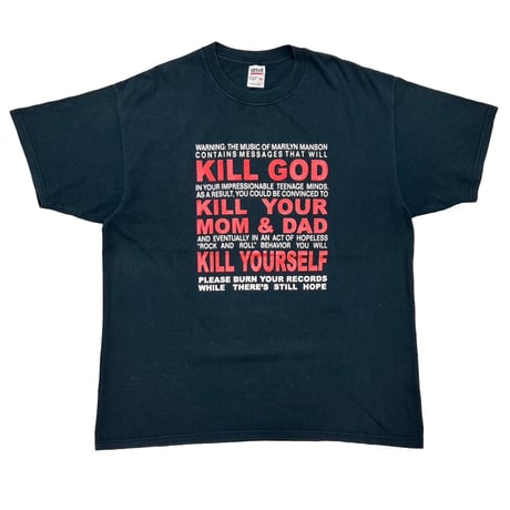 MARILYN MANSON KILL GOD KILL YOUR MOM & DAD KILL YOURSELF ANVIL XL 7238