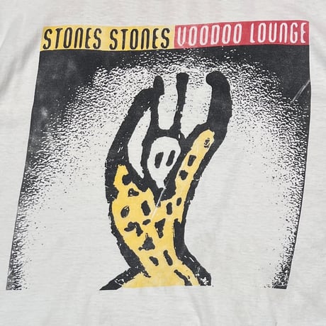 ROLLING STONES VOODOO LONGE WORLD TOUR 94-95 WHITE FITS XL 1539