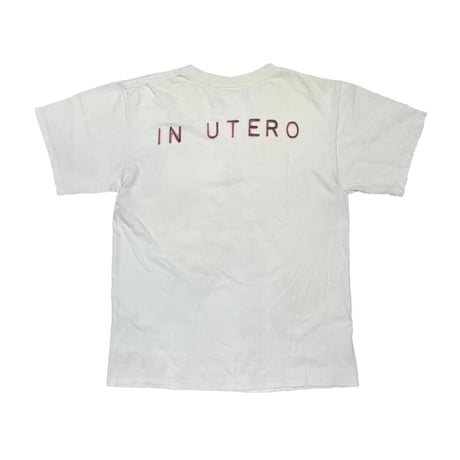 NIRVANA IN UTERO WHITE FITS MEDIUM 3762 226