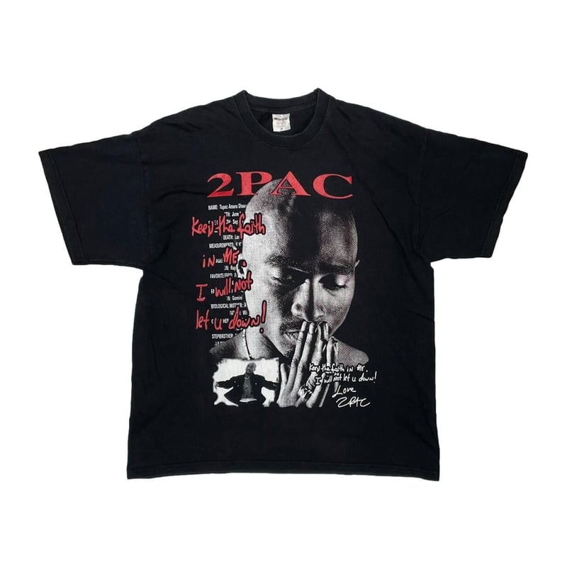 2PAC ヴィンテージTシャツ TUPAC メモリアル