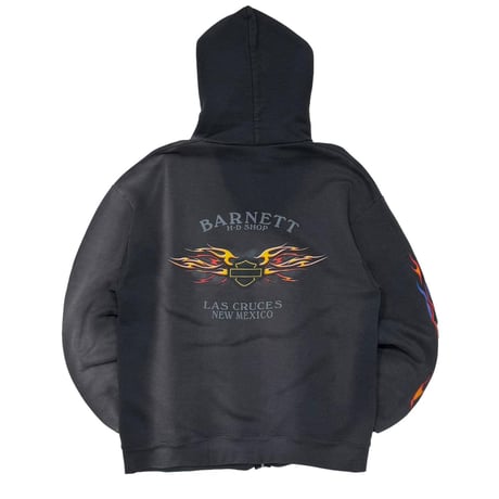 HARLEY DAVIDSON BARNETT HD SHOP LAS CRUCES NEW MEXICO SWEAT ZIP HOODIE LARGE 7006