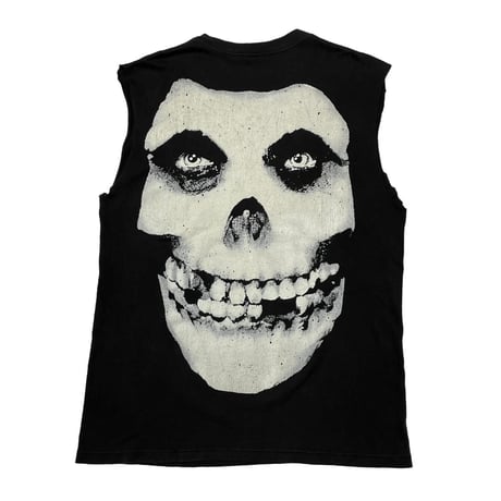 MISFITS 1995 GLOW IN THE DARK SKULL DOUBLE SIDE WILD OATS LARGE 0673