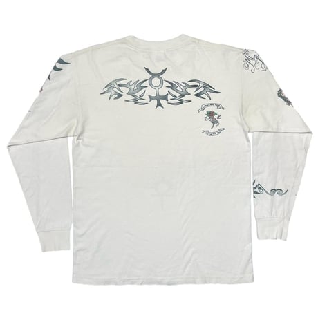 DENNIS RODMAN TATTOO LS WHITE LARGE 3165