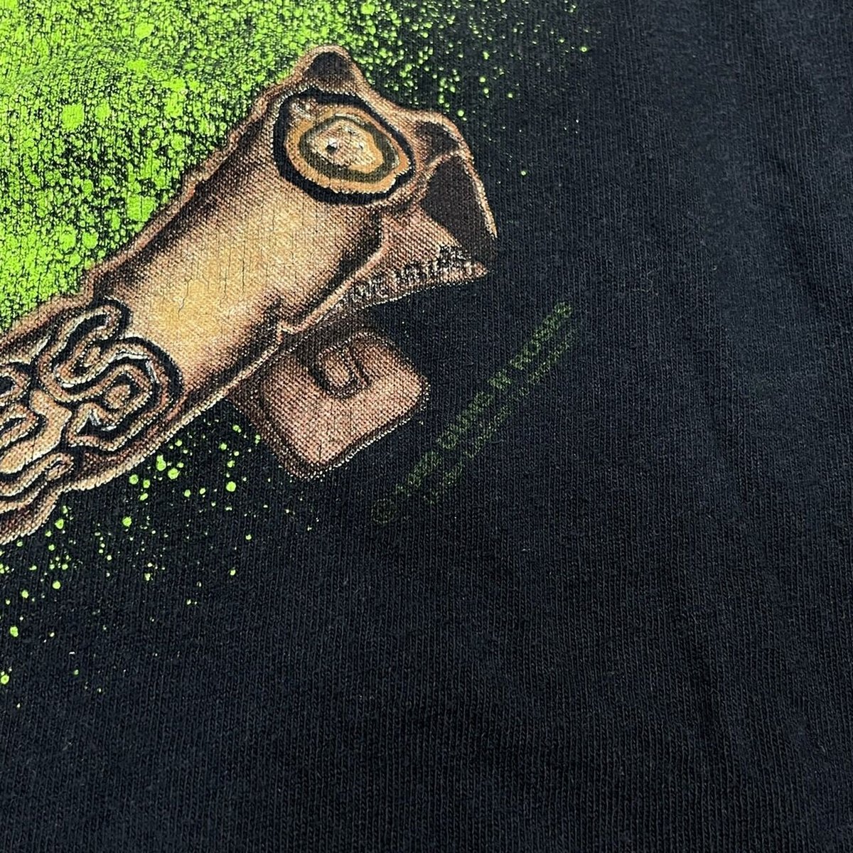 90s GUNS N ROSES Bad Apple XL ヴィンテージ バンT GUNS 'N' ROSES BAD APPLE USE YOUR ILLUSION TOUR