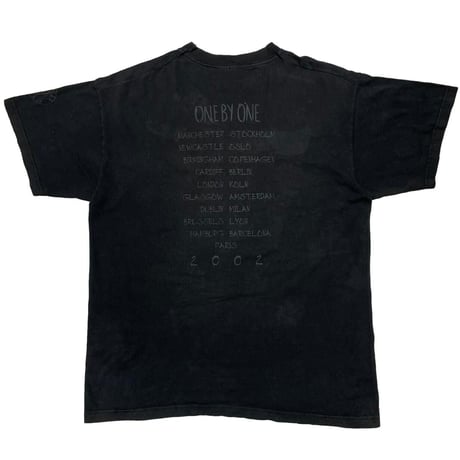 FOO FIGHTERS 2002  ONE BY ONE FRUIT OF THE LOOM LARGE 8078