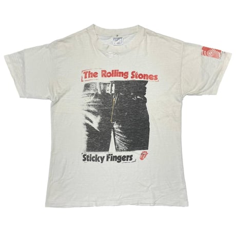 ROLLING STONES 1989 Sticky Fingers NORTH AMERICAN TOUR WHITE XL 7235