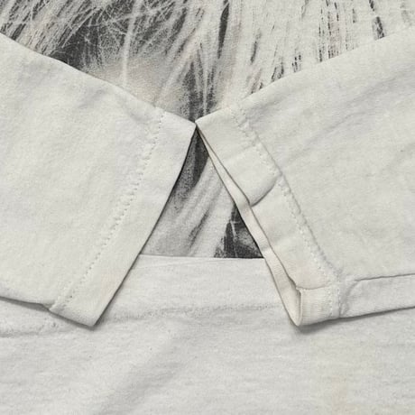 NIRVANA KURT COBAIN MEMORIAL MONOCHROME LS WHITE SCREEN STARS XL 8316